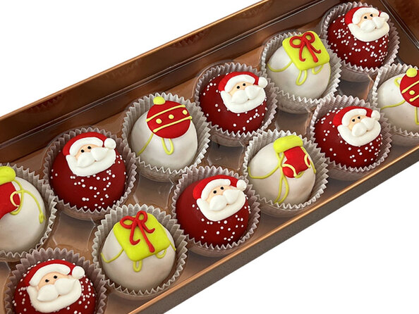 The Santa Cake Ball Collection